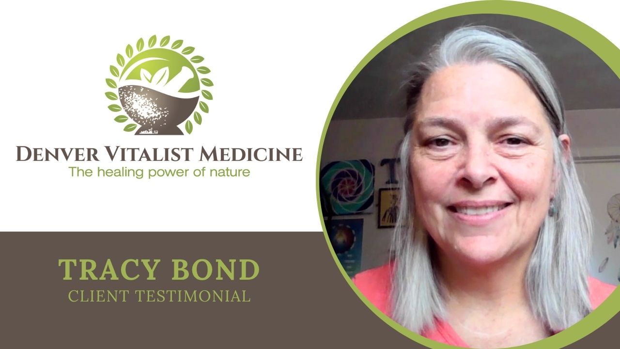 Tracy Bond tells their story about Denver Vitalist Medicine