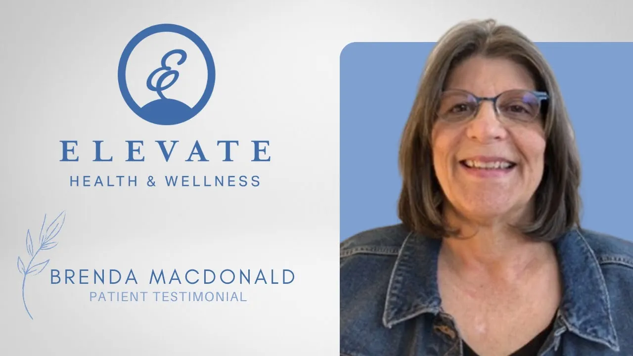 Brenda Mac Donald tells their story about Marrie's Elevate Health & Wellness