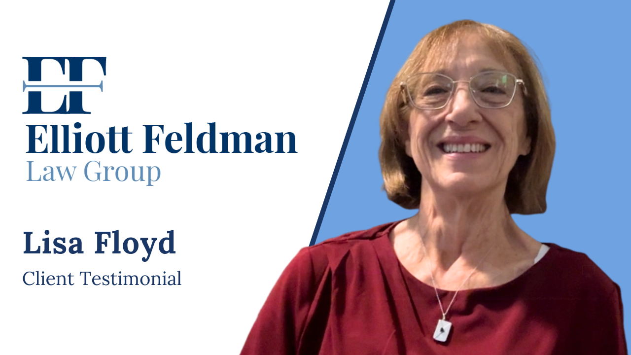 Lisa Floyd tells their story about Elliott Feldman Law Group