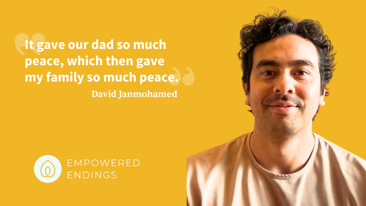 David Janmohamed tells their story about Empowered Endings
