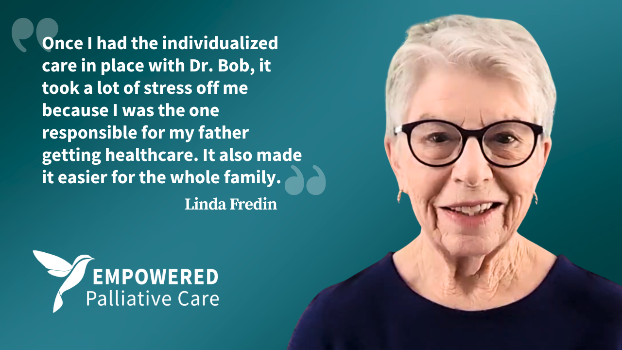 Linda Fredin tells their story about Empowered Endings