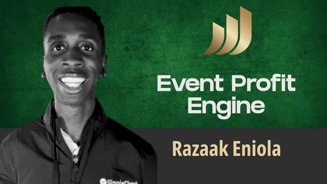 Razaak Eniola tells their story about WCE - Alex Moscow & World Class Events