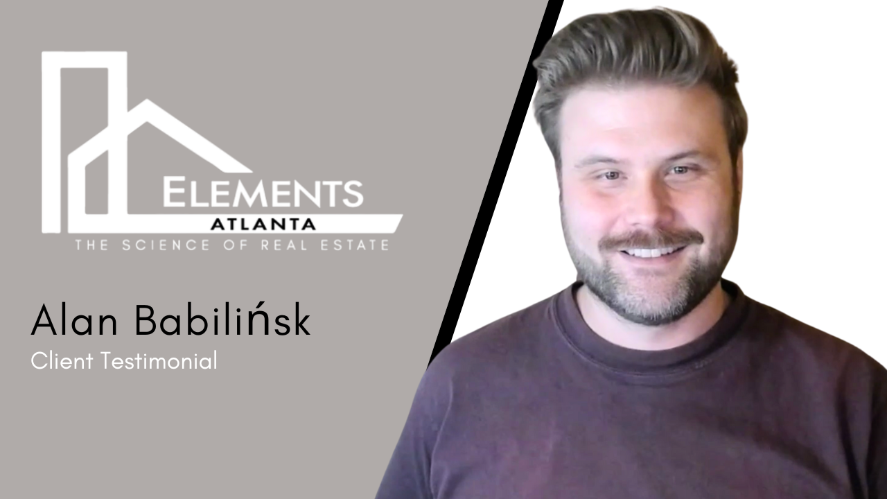 Alan Babiliński tells their story about Elements Real Estate Atlanta