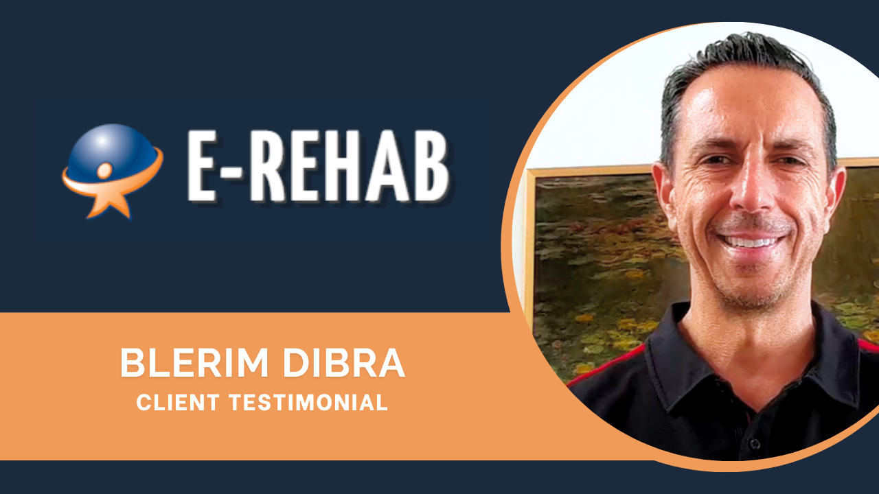 Blerim Dibra tells their story about E-rehab.com