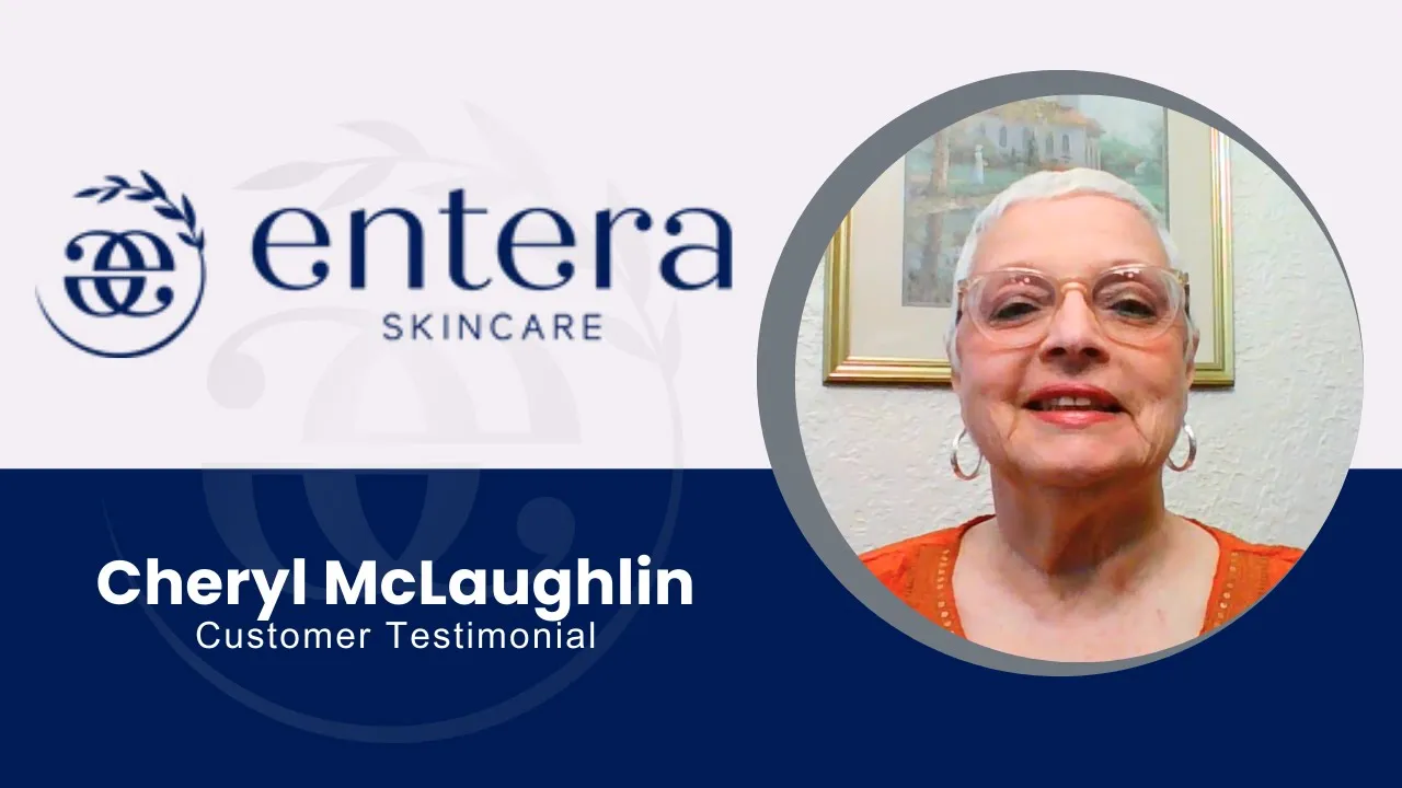Cheryl McLaughlin tells their story about Entera Skincare