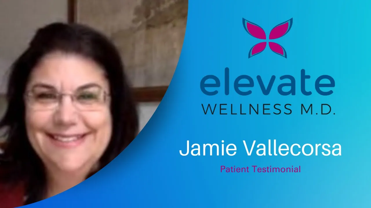 Jamie Vallecorsa tells their story about Elevate Wellness MD
