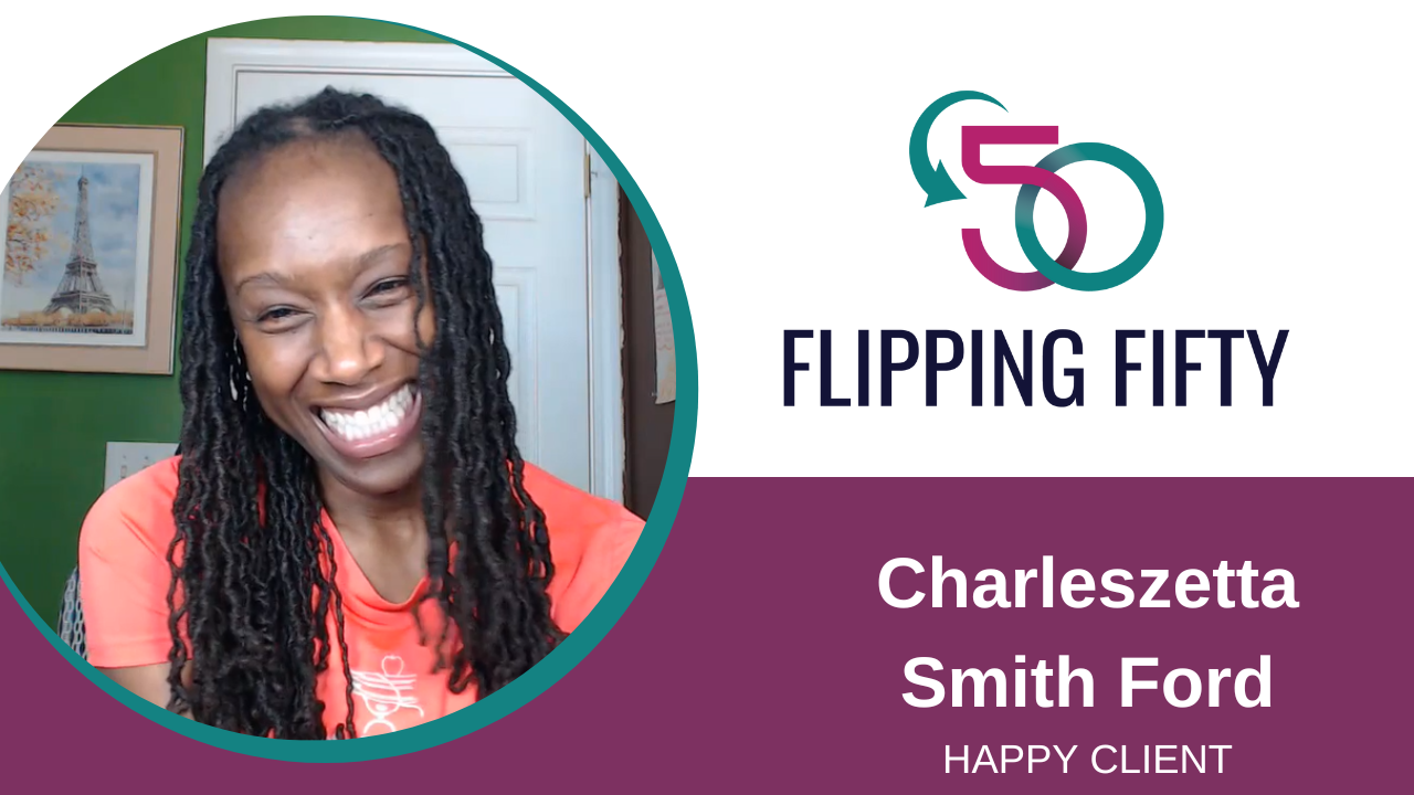 Charleszetta Smith Ford tells their story about Flipping 50