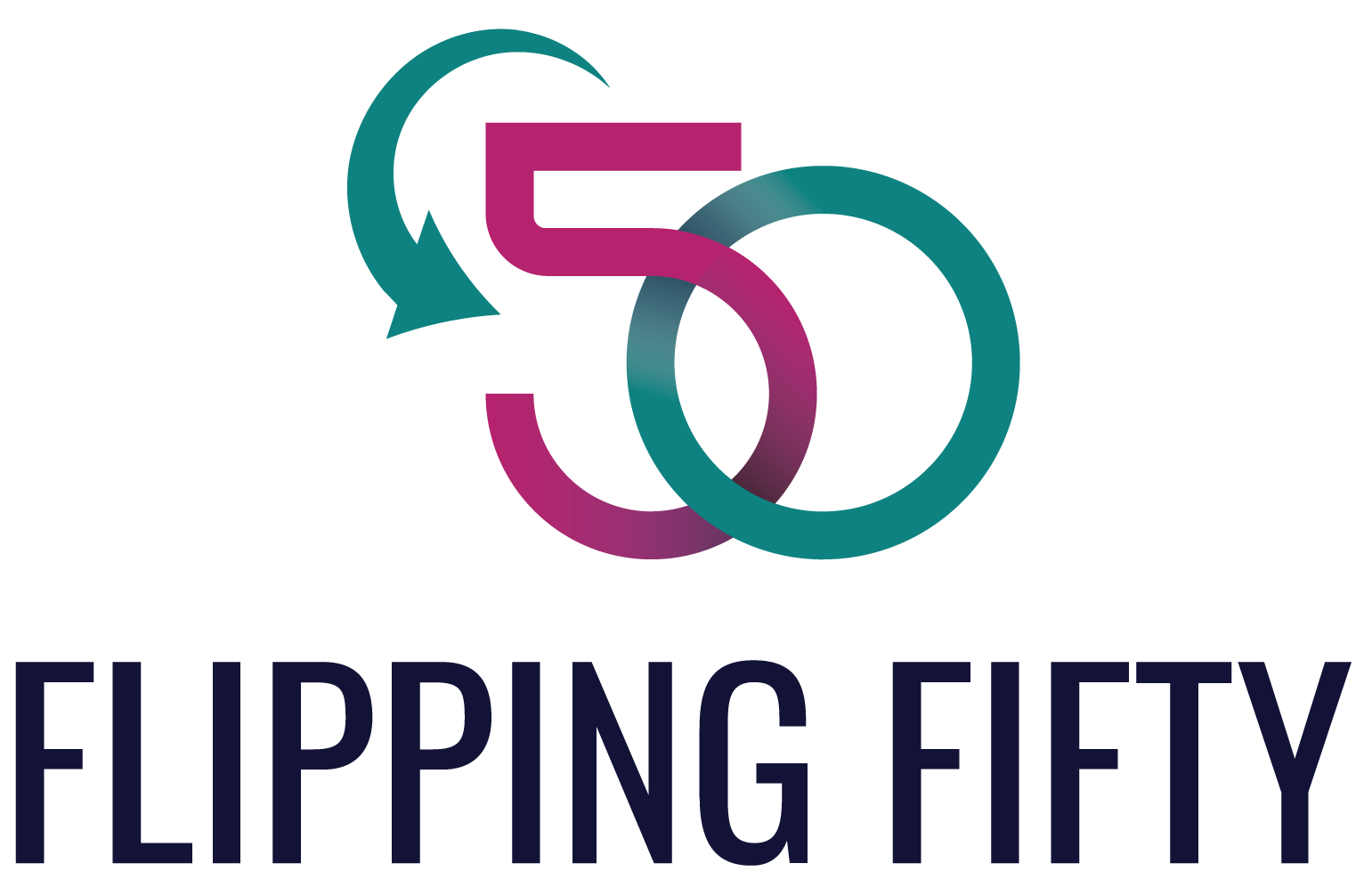 Flipping 50 logo