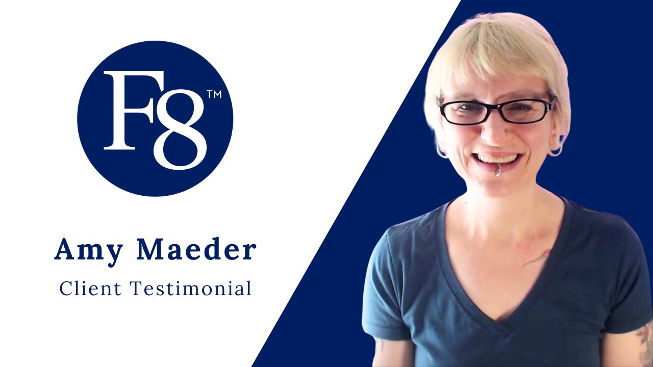 Amy tells their story about F8 wellcenters