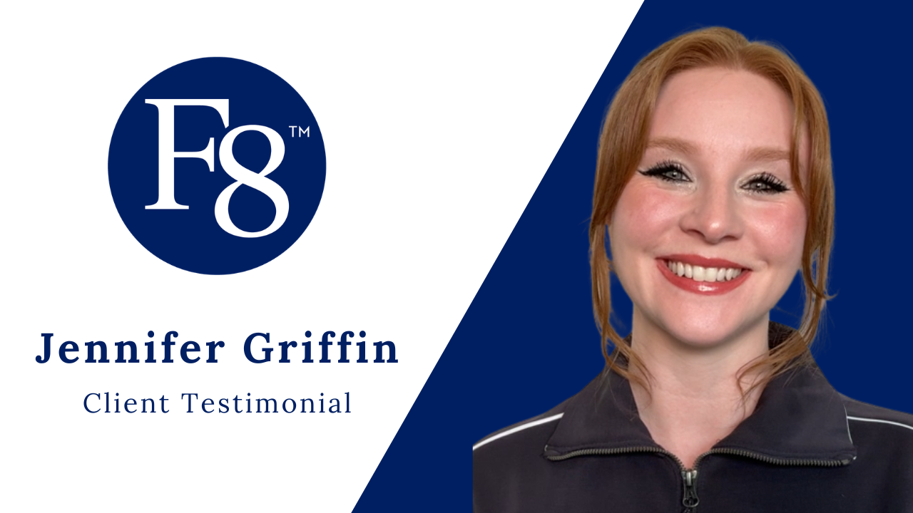 Jennifer Griffin tells their story about F8 wellcenters
