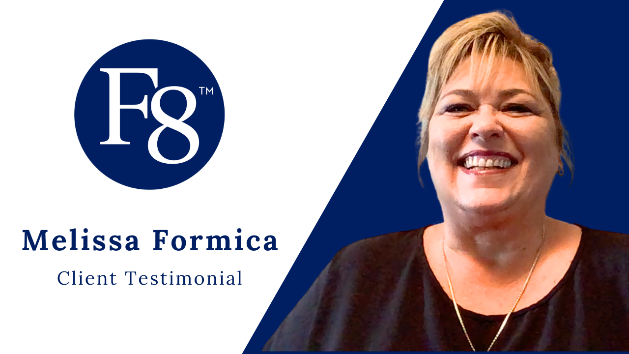 Melissa Formica tells their story about F8 wellcenters