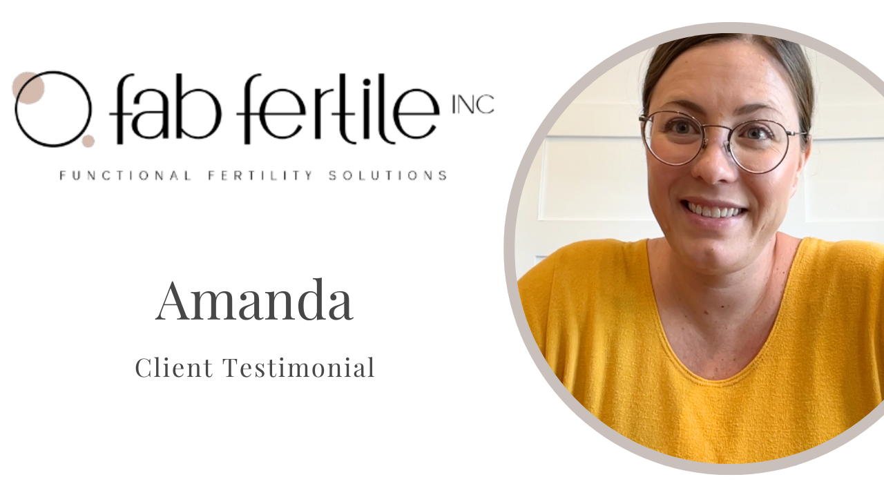 Amanda Dawson tells their story about Fab Fertile