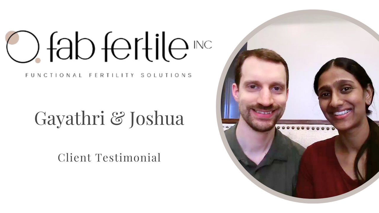 Gayathri and Josh tells their story about Fab Fertile