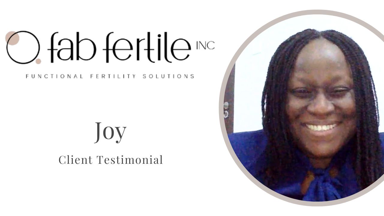 Joy tells their story about Fab Fertile