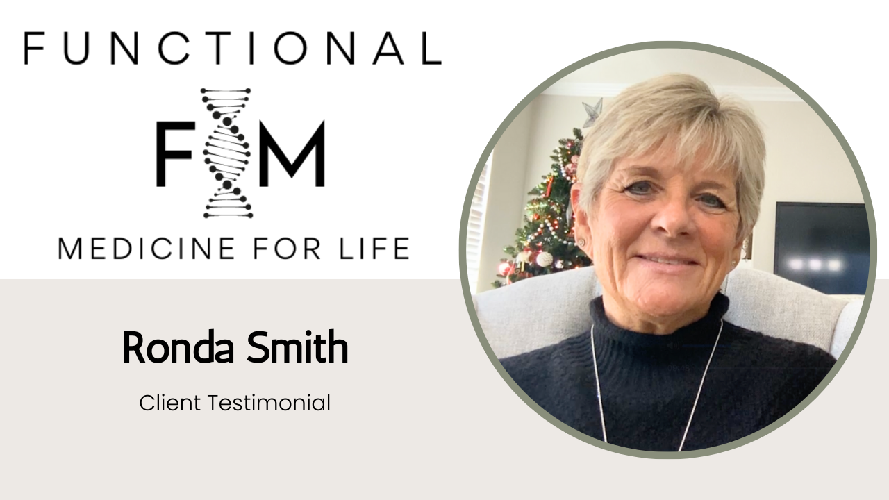 Ronda Smith tells their story about Functional Medicine for Life