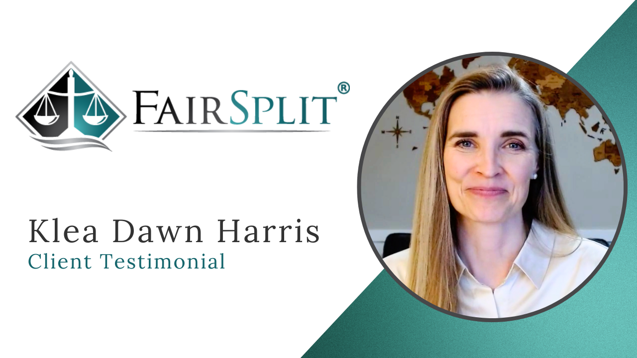 Klea Dawn Harris tells their story about FairSplit.com
