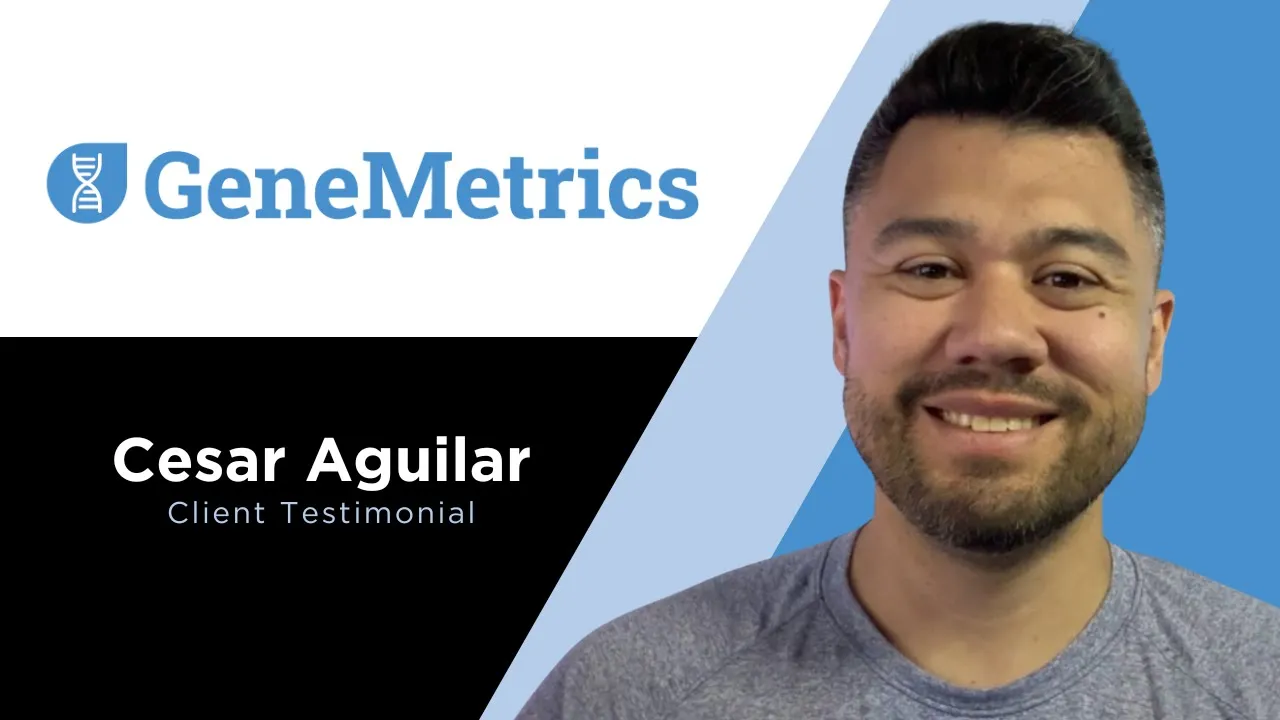 Cesar Aguilar tells their story about GeneMetrics