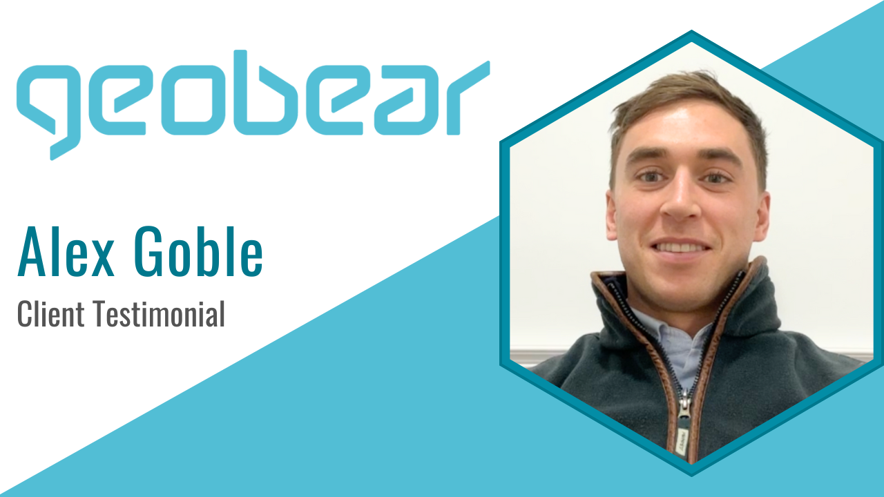 Alex Goble tells their story about Geobear