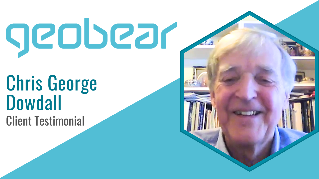 Chris George Dowdall tells their story about Geobear