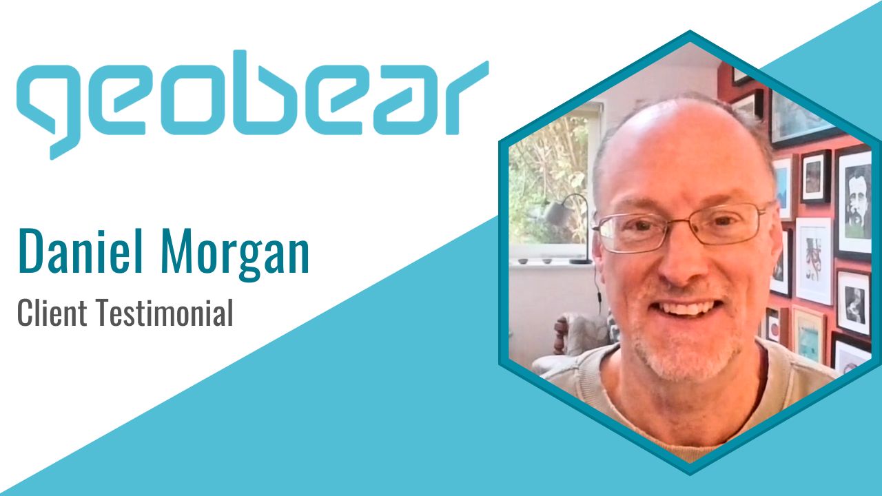 Daniel Morgan tells their story about Geobear