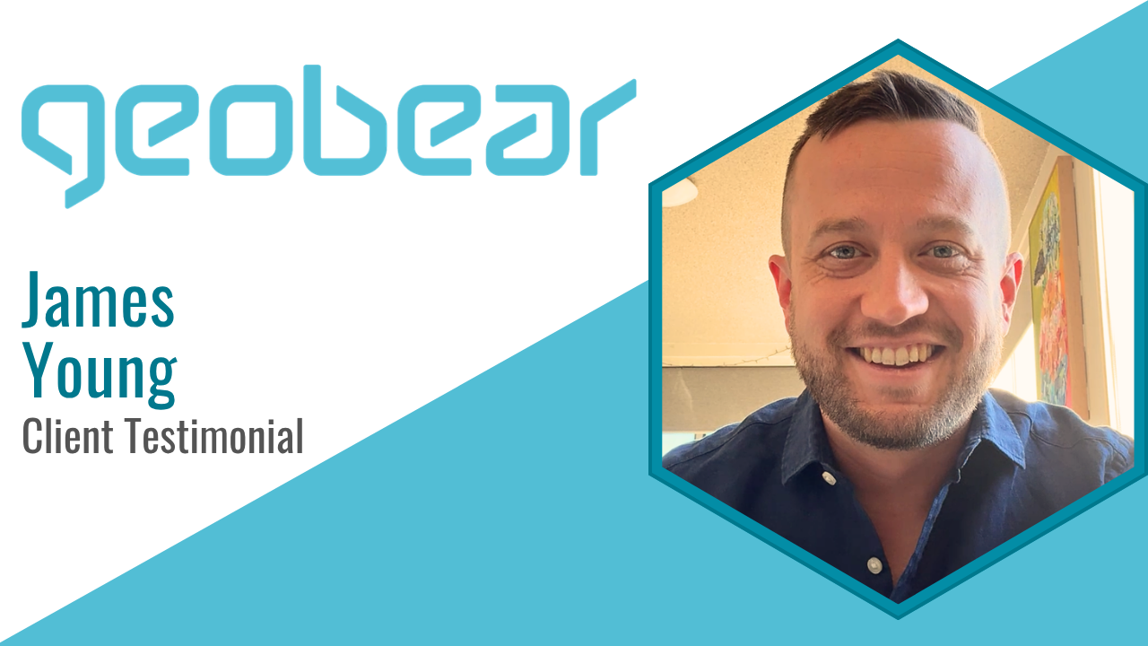James Young tells their story about Geobear