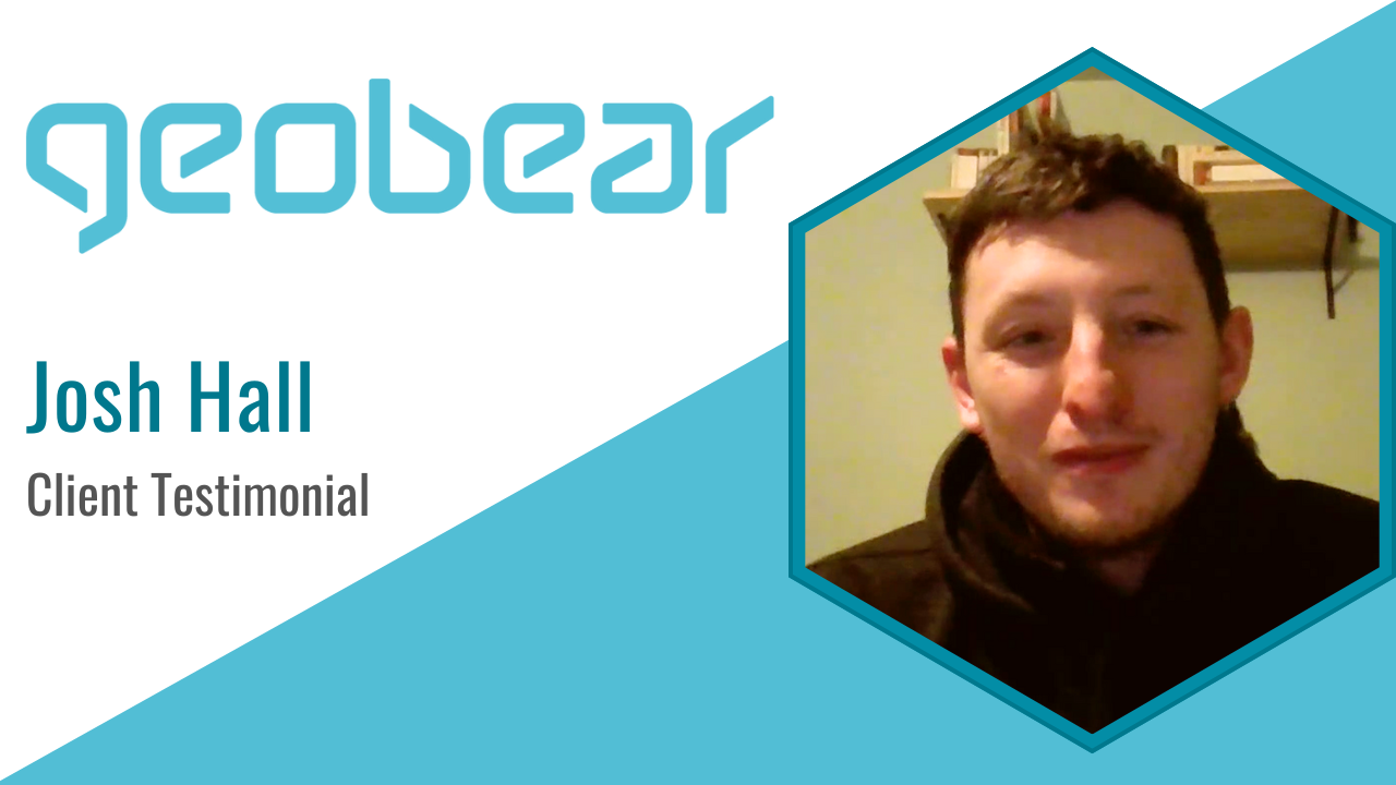 Josh Hall tells their story about Geobear