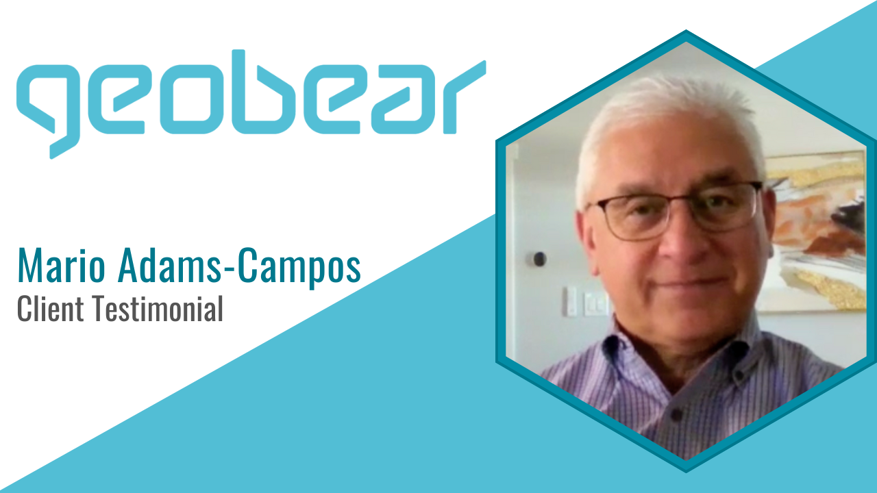 Mario Adams-Campos tells their story about Geobear