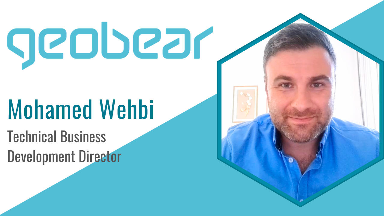 Mohamed Wehbi -Technical and Business Development Director tells their story about Geobear