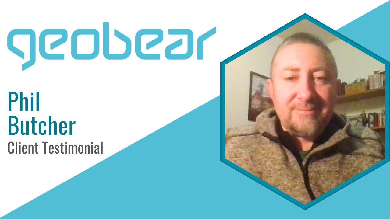Phil Butcher tells their story about Geobear
