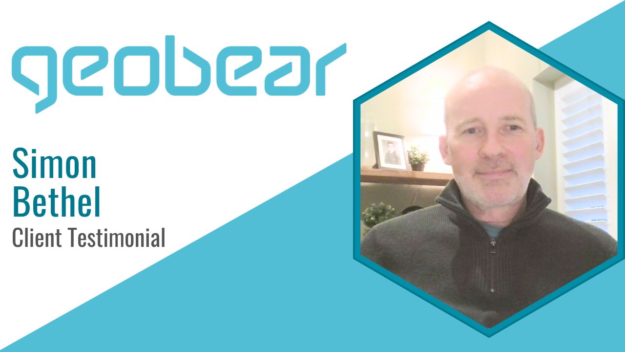 Simon Bethell tells their story about Geobear