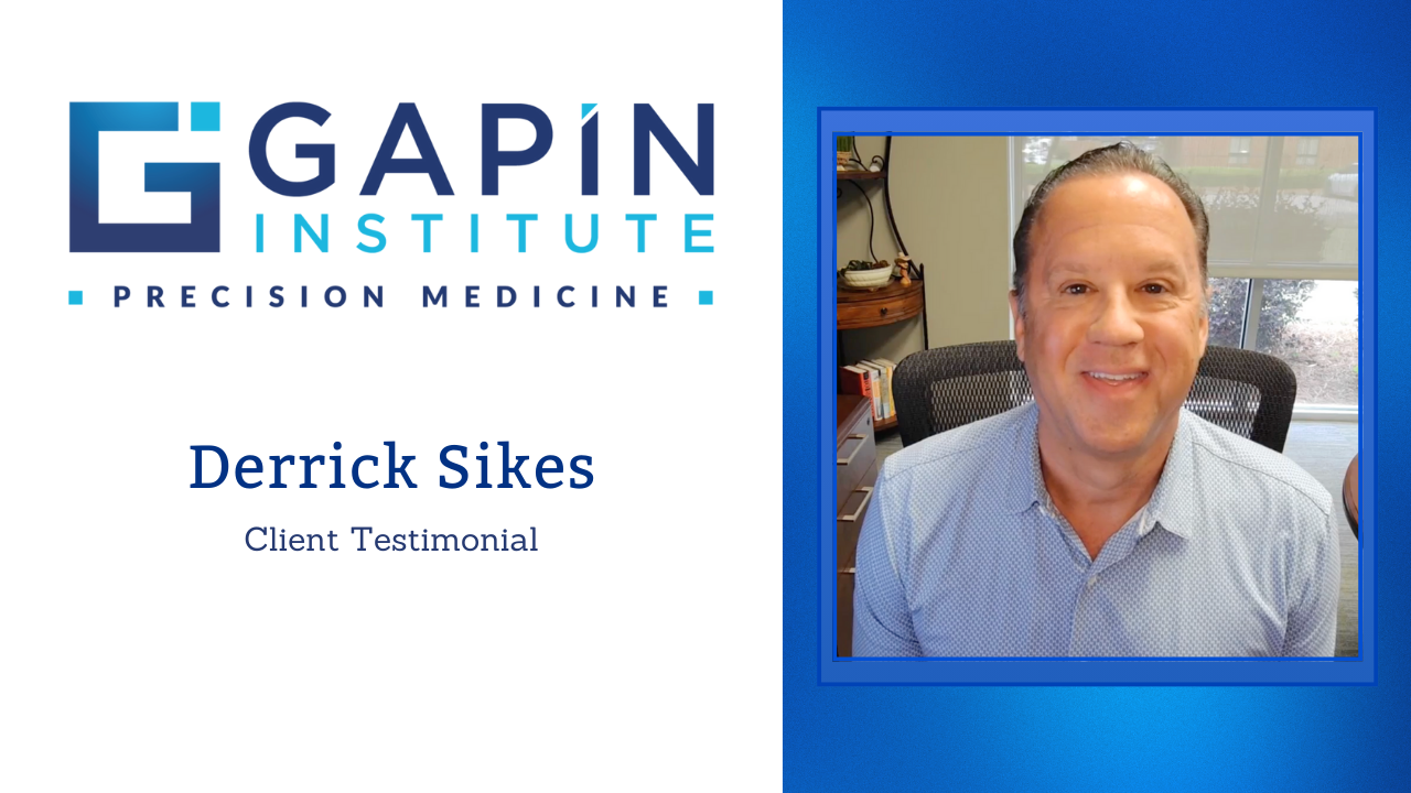 Derrick Sikes tells their story about Gapin Institute