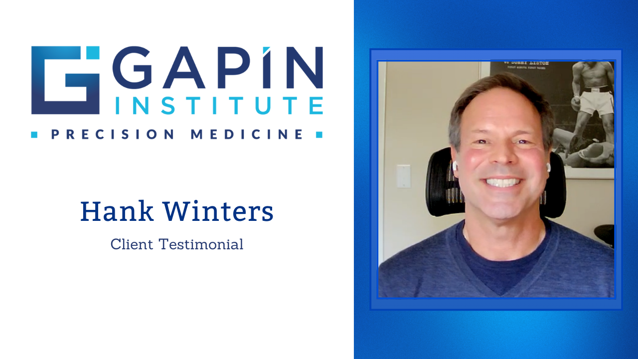 Hank tells their story about Gapin Institute