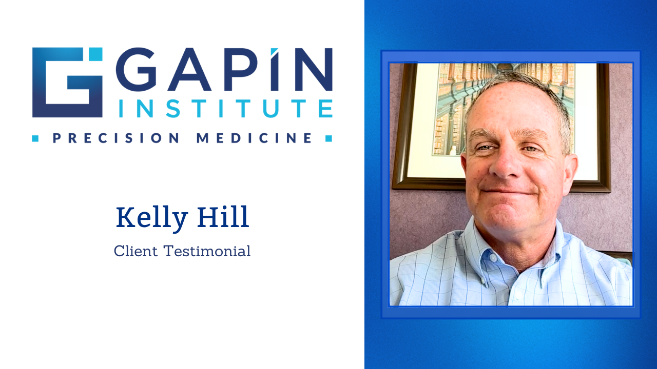 Kelly Hill tells their story about Gapin Institute