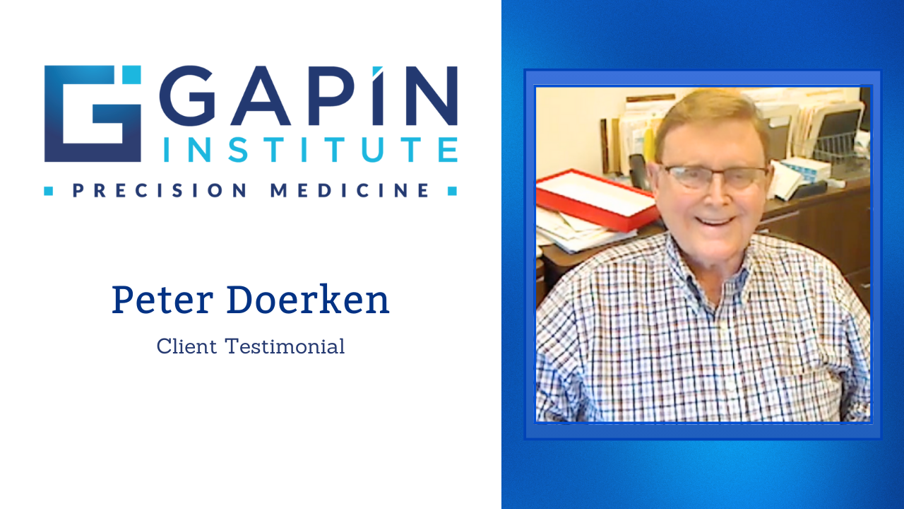 Peter Doerken tells their story about Gapin Institute