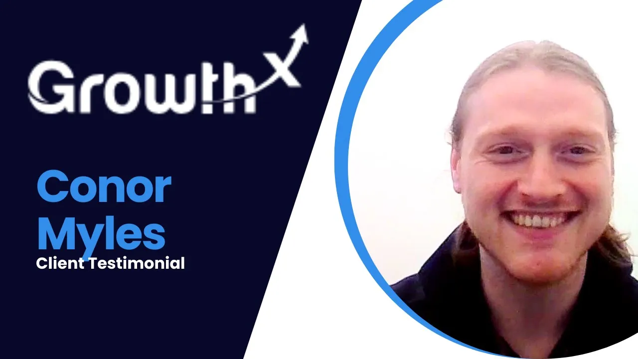 Conor Myles tells their story about Growth-X