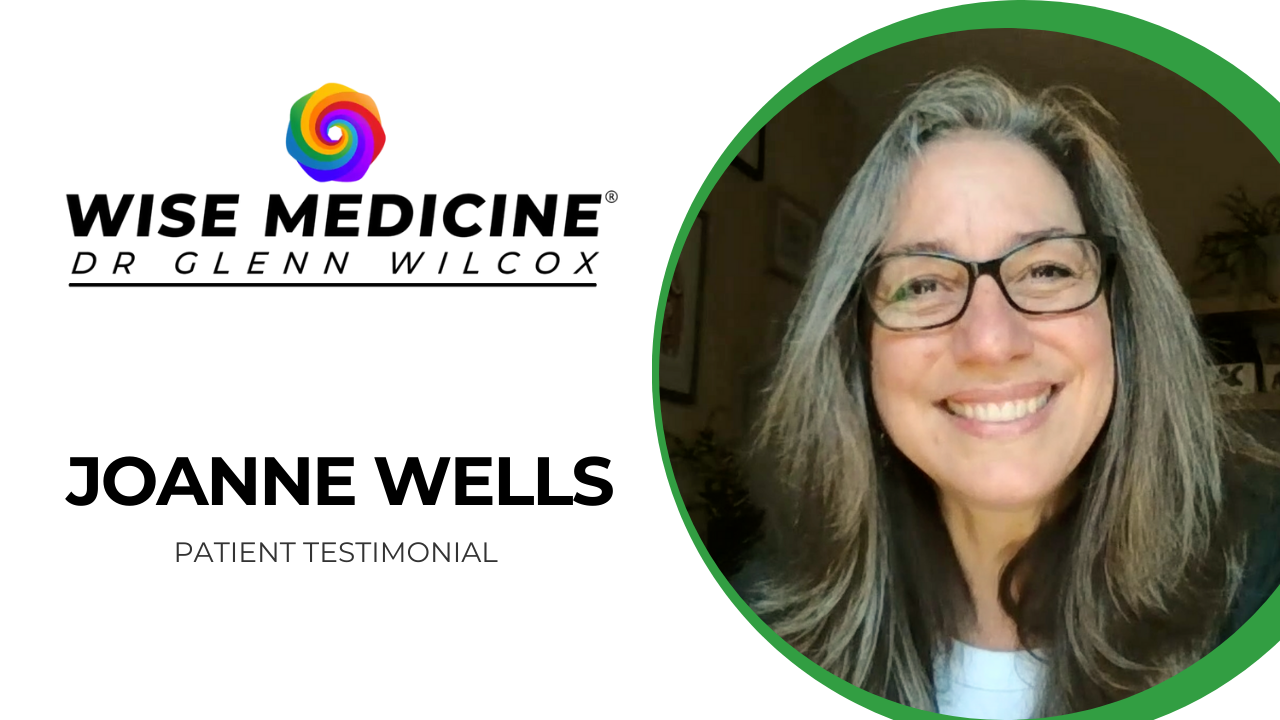 Joanne Wells tells their story about Dr. Glenn Wilcox and Wise Medicine