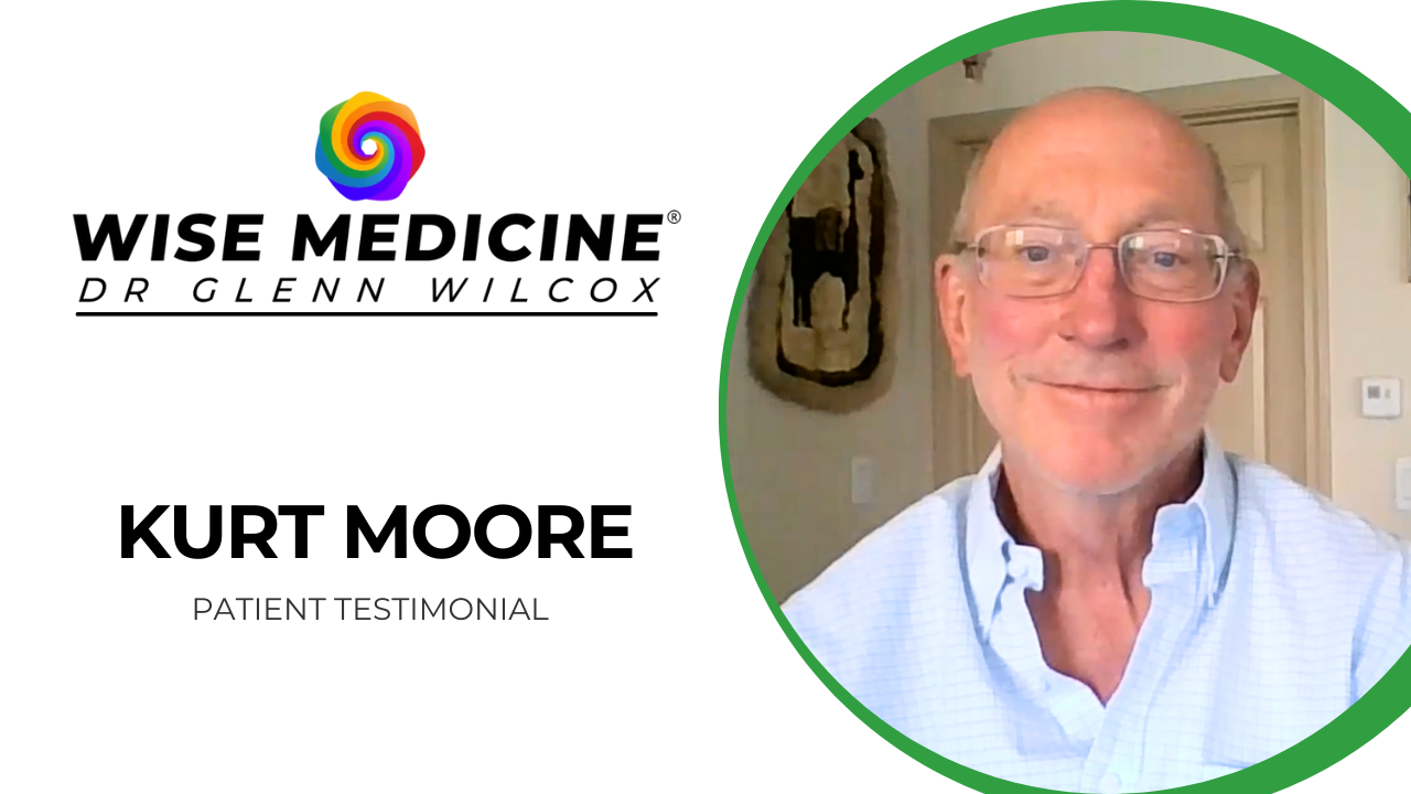 Kurt Moore tells their story about Dr. Glenn Wilcox and Wise Medicine