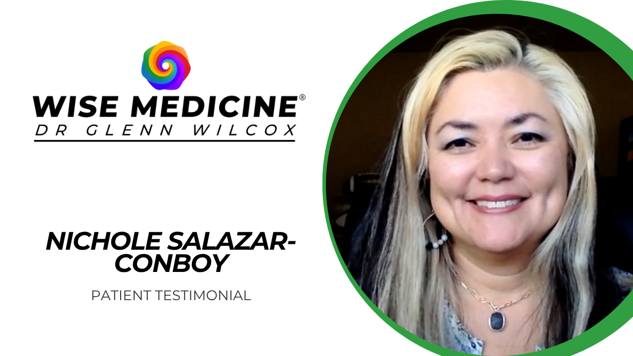 Nichole Salazar-Conboy tells their story about Dr. Glenn Wilcox and Wise Medicine