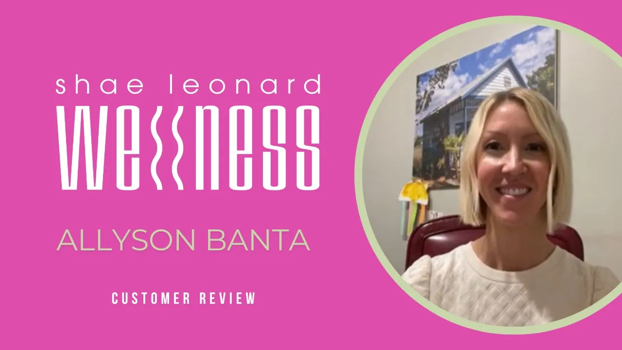 Allyson Ladd Banta tells their story about Shae Leonard Wellness