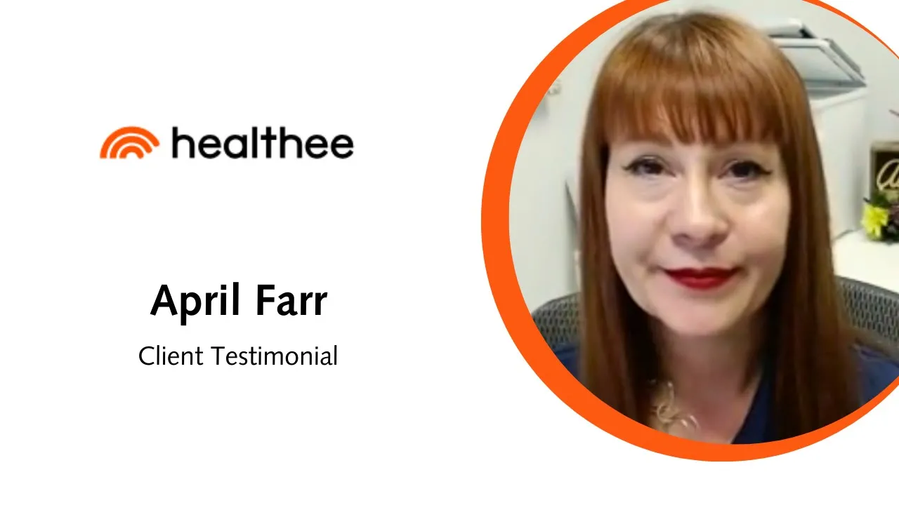 April Farr tells their story about Healthee