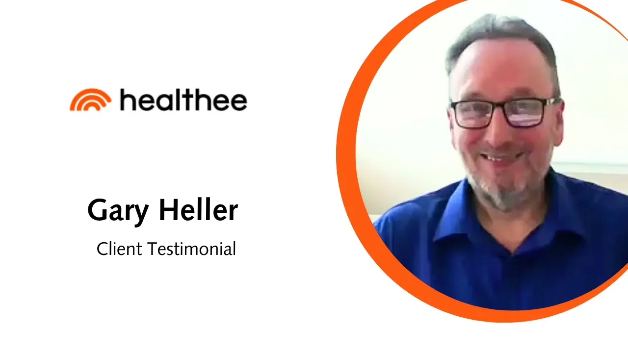 Gary Heller tells their story about Healthee