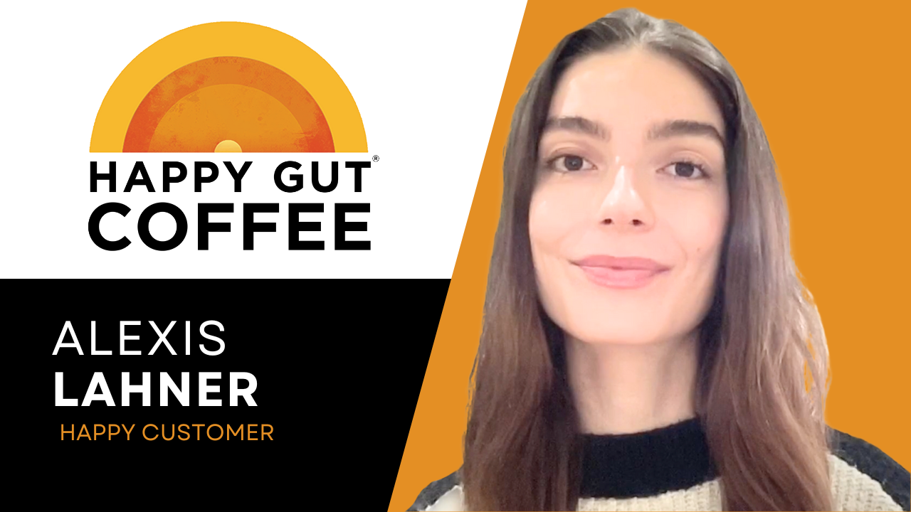 Alexis Lahner tells their story about Happy Gut Coffee