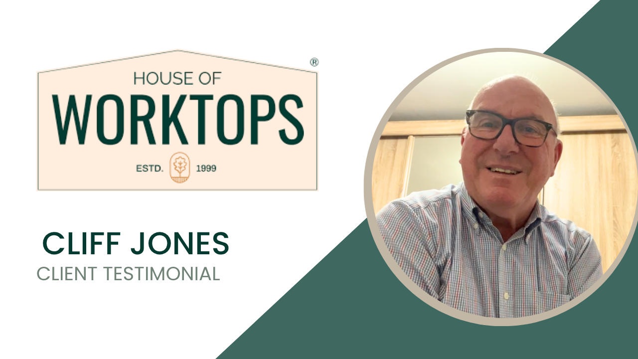 Cliff Jones tells their story about House of Worktops