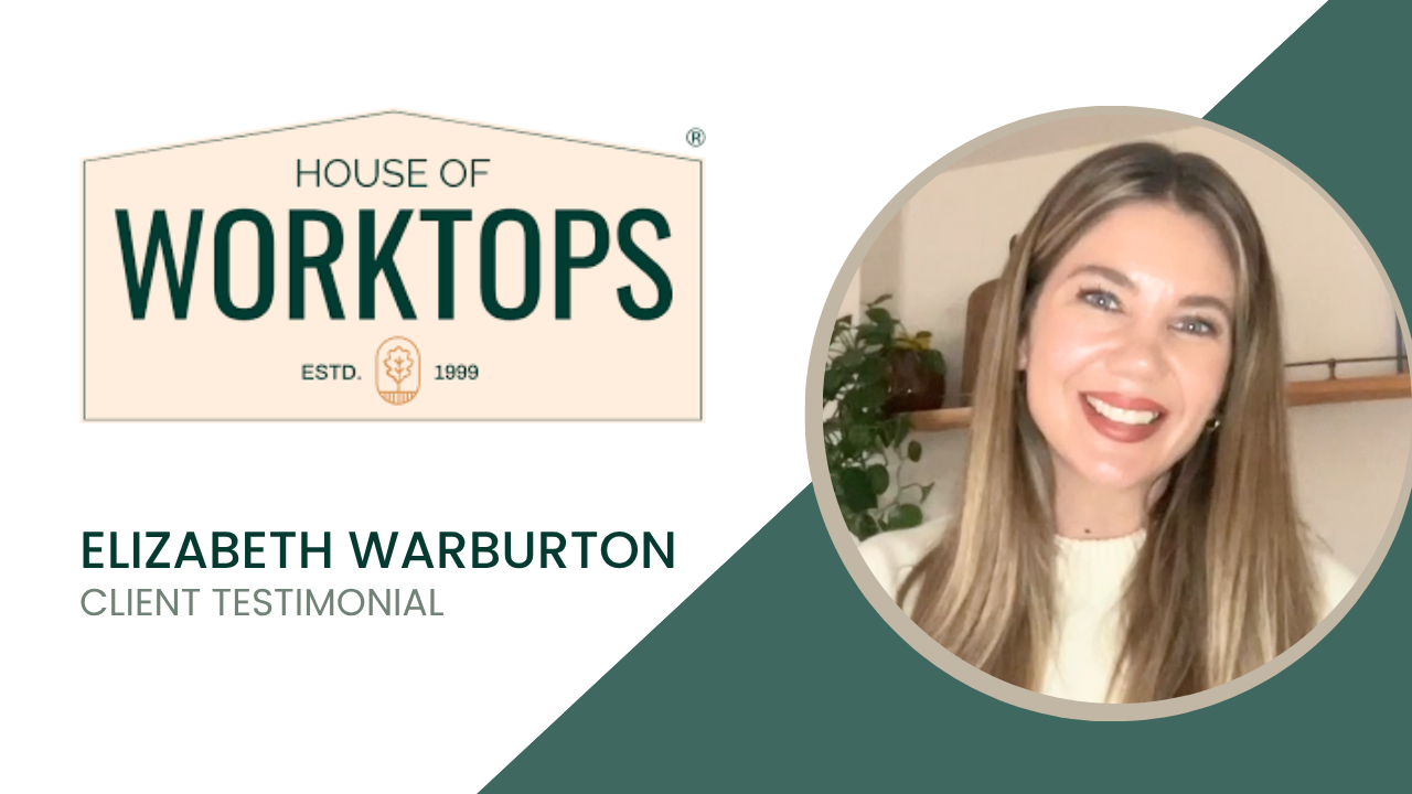 Elizabeth Warburton tells their story about House of Worktops