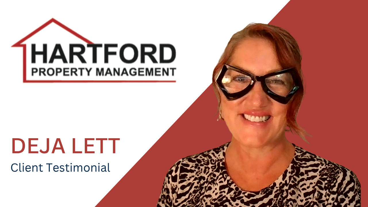 Deja Lett tells their story about Hartford Property Management