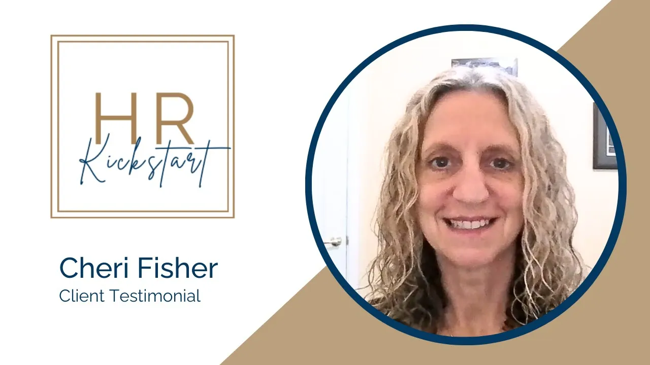 Cheri Fisher tells their story about HR Kickstart