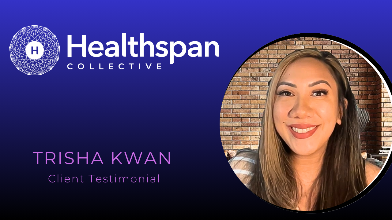 Trisha Kwan tells their story about Healthspan Collective