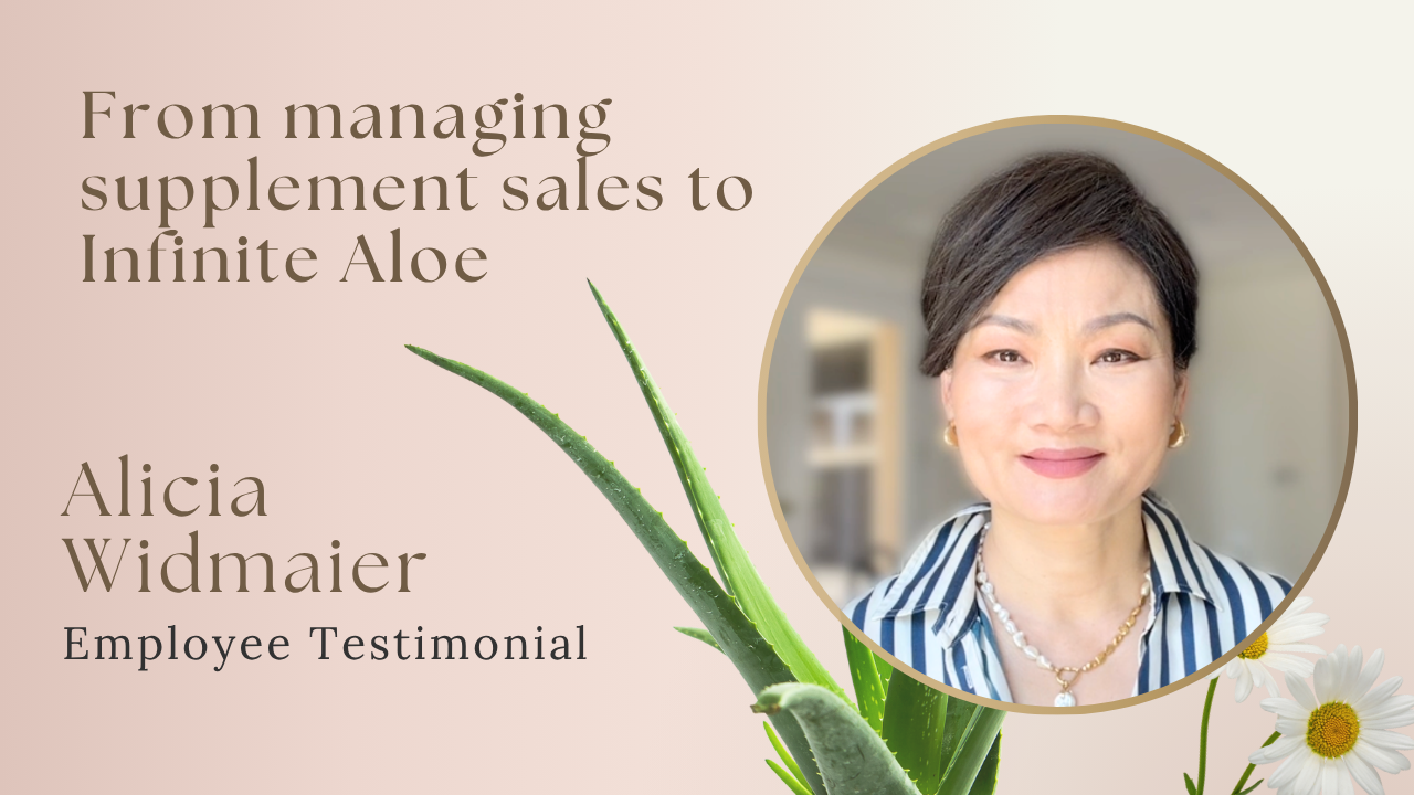 Angela Gu tells their story about Infinite Aloe