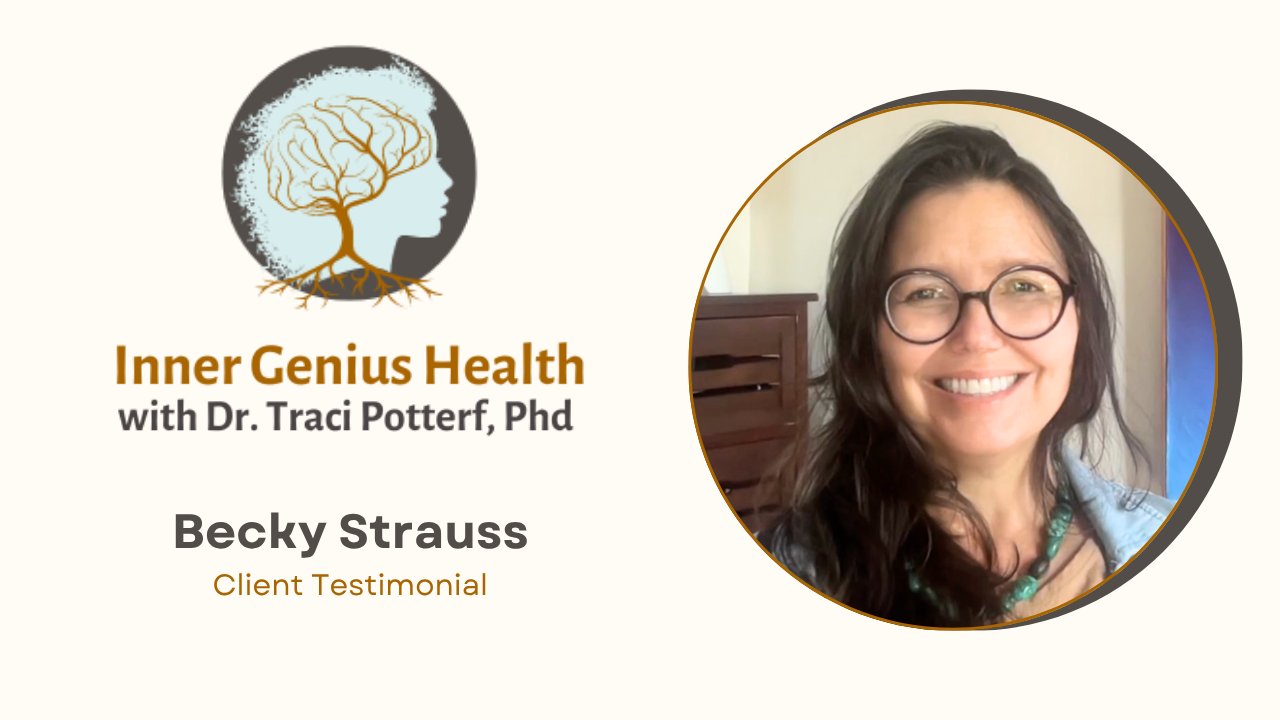 Becky Strauss tells their story about Inner Genius Health