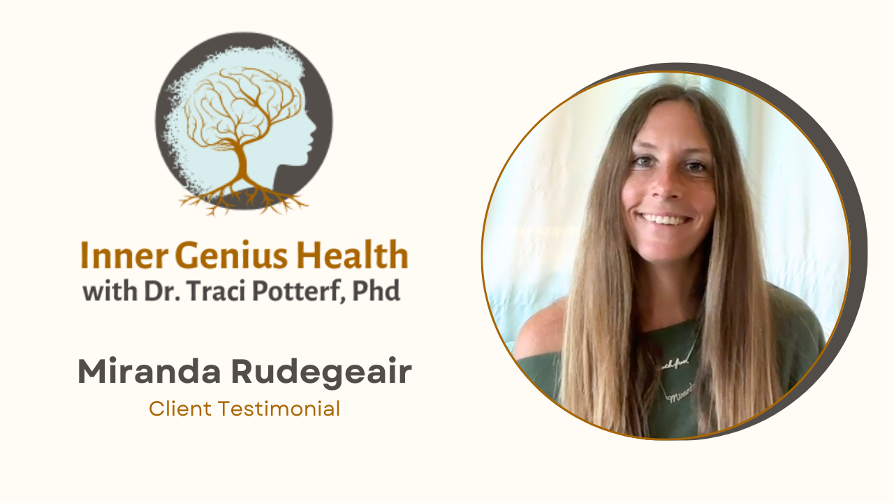 Miranda Rudegeair tells their story about Inner Genius Health